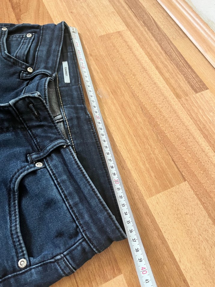 Lacivert Normal Kesim Denim Pantolon - Görsel 3