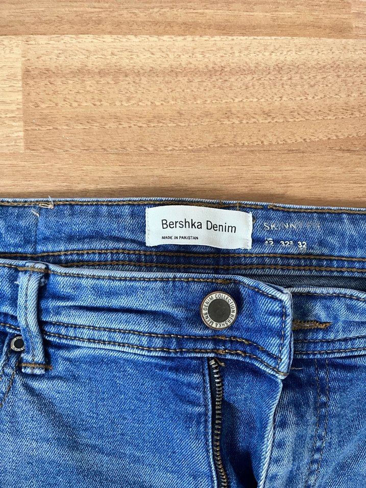 Parlak Mavi erkek Denim Pantolon - Görsel 2