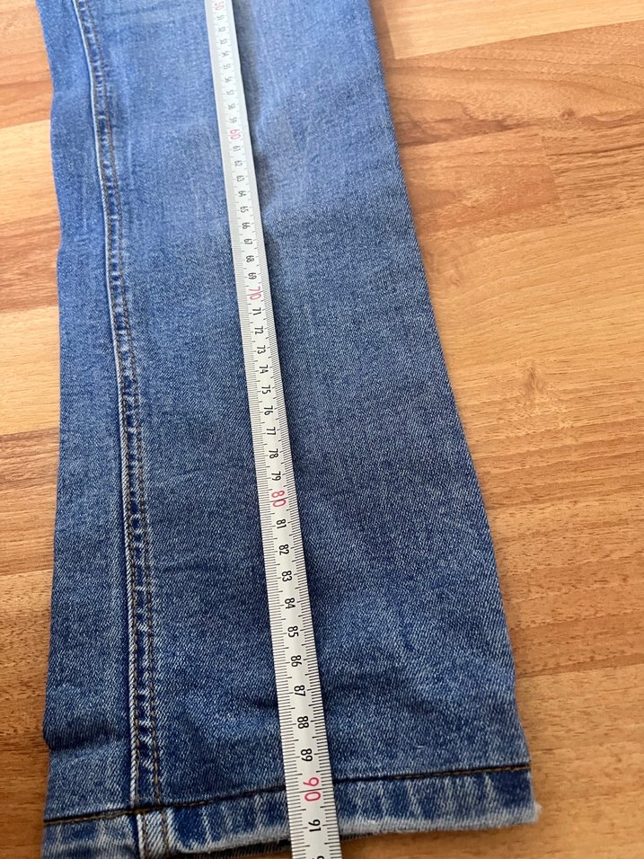 Parlak Mavi erkek Denim Pantolon - Görsel 5