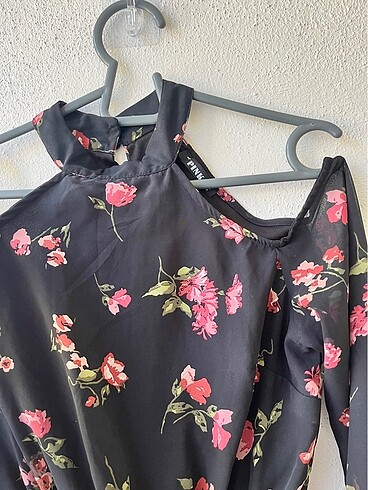 Şifon yazlık elbise - Görsel 4