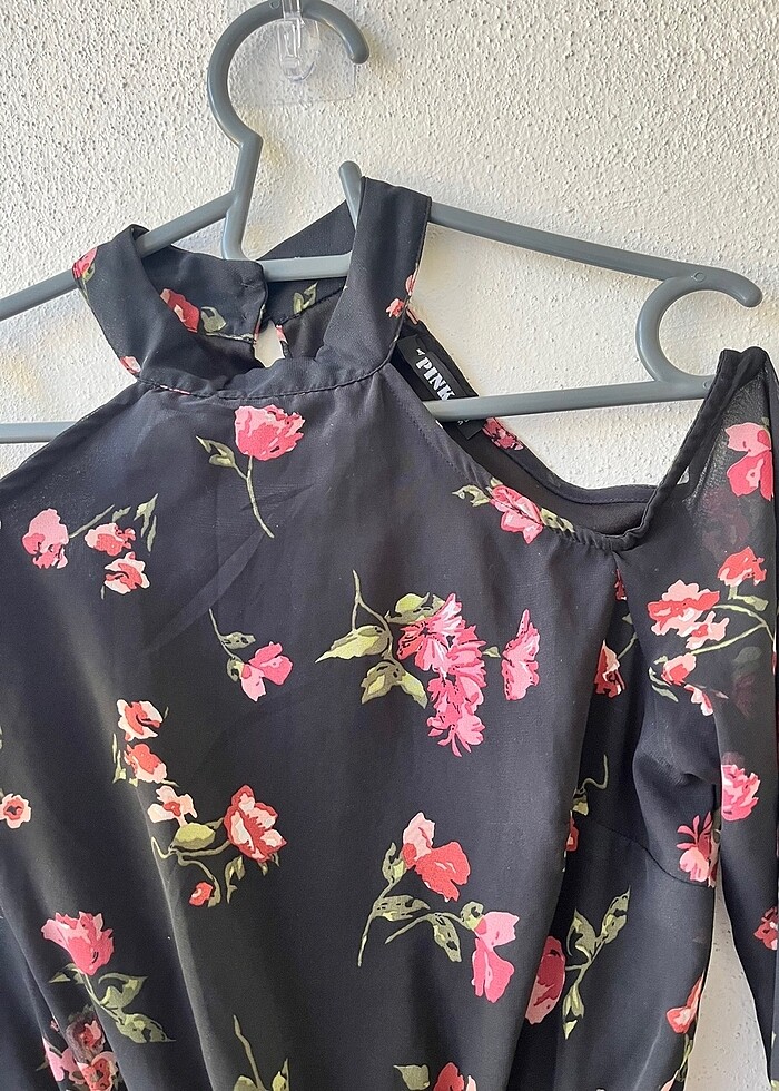 Şifon yazlık elbise - Görsel 4