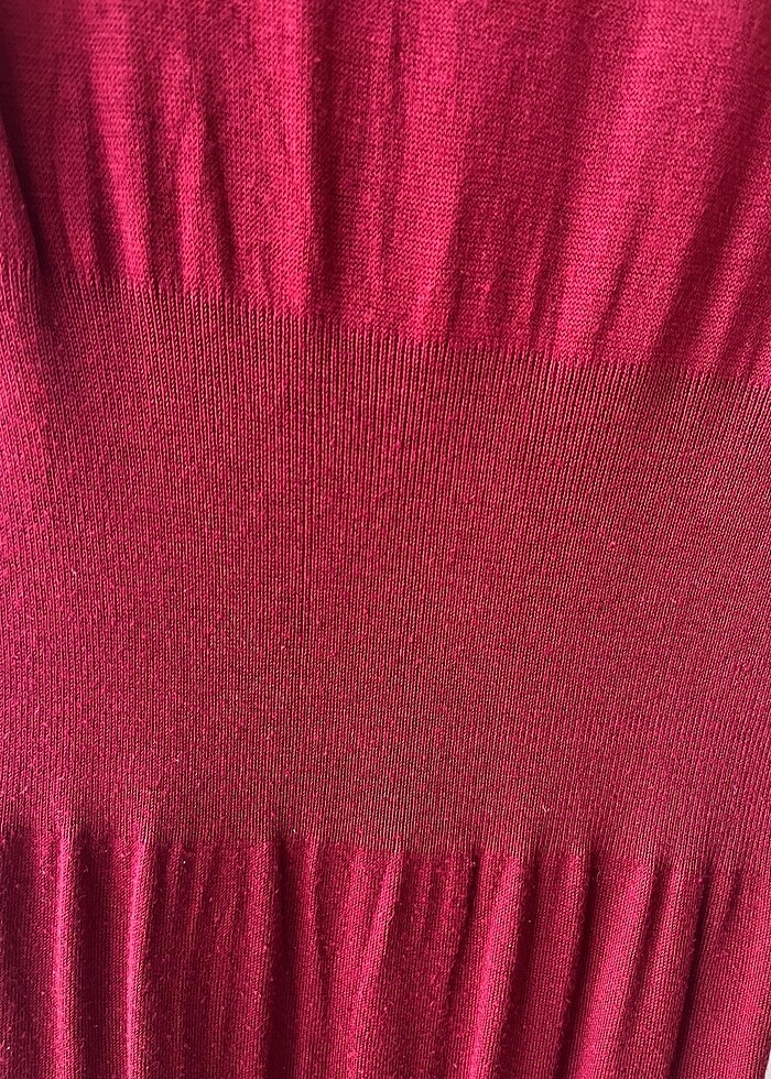 Triko kısa kollu elbise - Görsel 2