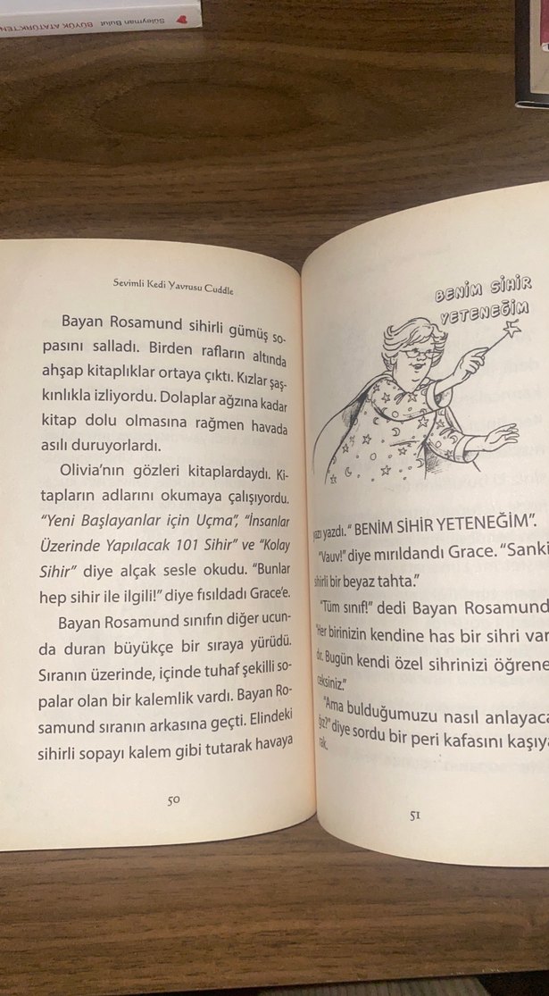 Cuddle Sevimli Kedi Yavrusu Sihir Okulu Kitabı - Görsel 3