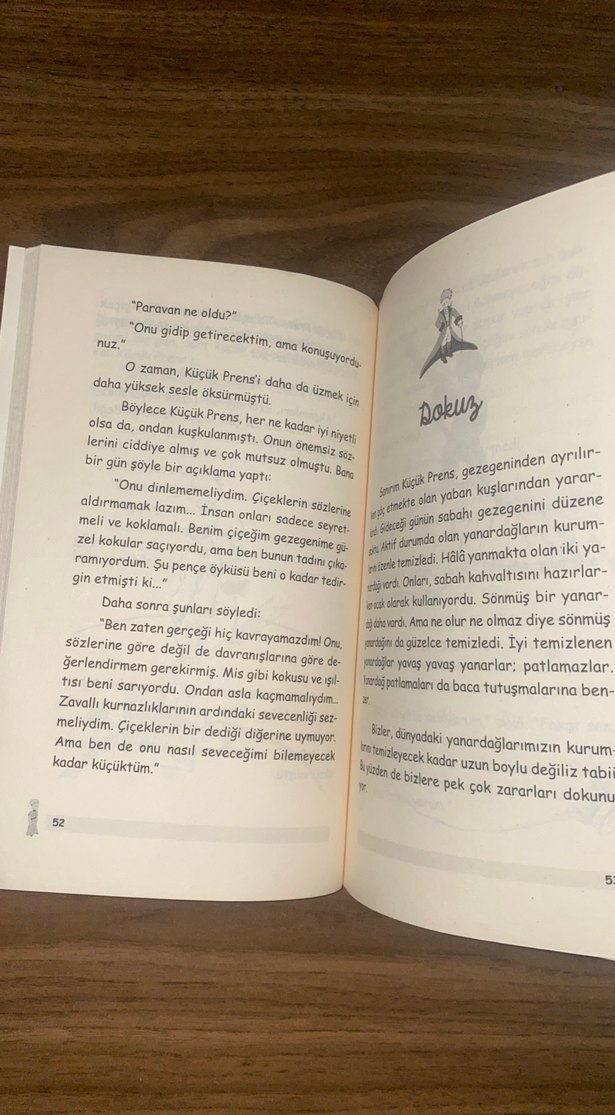 Küçük Prens - Suluboya Resimli Şiir Kitabı - Görsel 3