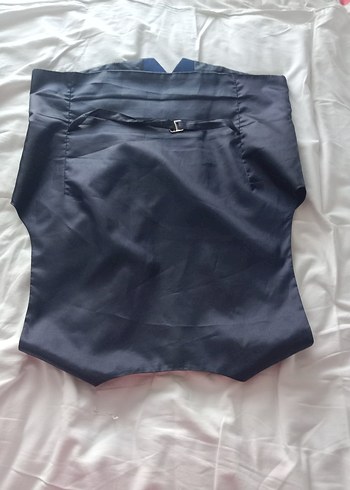 Lacivert Erkek takım elbise Düğmeli, Normal Boy - Görsel 3