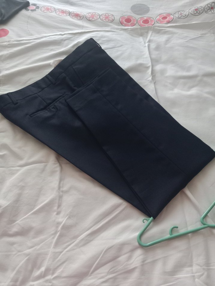 Lacivert Erkek takım elbise Düğmeli, Normal Boy - Görsel 5