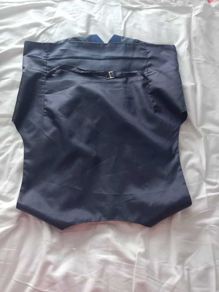 Lacivert Erkek takım elbise Düğmeli, Normal Boy - Görsel 3