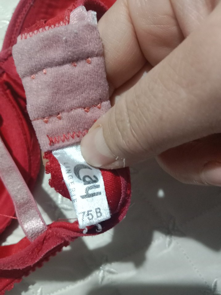 Kırmızı Minimalist Sütyen marka temsilidir - Görsel 3