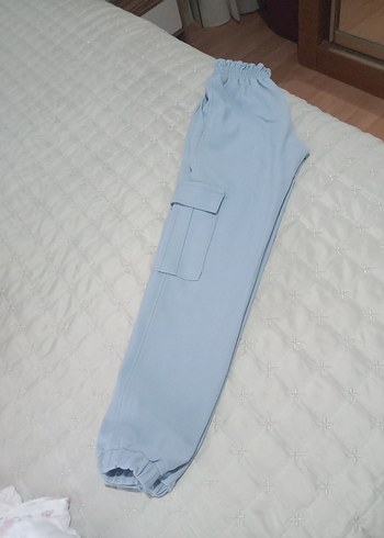 Mavi Rahat Kesim çocuk Eşofman Altı - Görsel 3