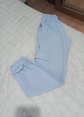 Mavi Rahat Kesim çocuk Eşofman Altı - Görsel 2