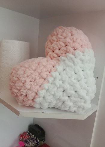 Pastel Renkli Örgü Çocuk Yastığı marka temsili - Görsel 3