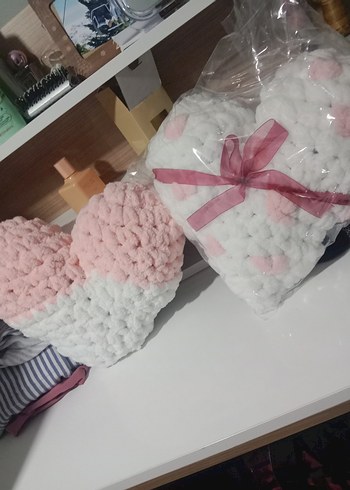 Pastel Renkli Örgü Çocuk Yastığı marka temsili - Görsel 2