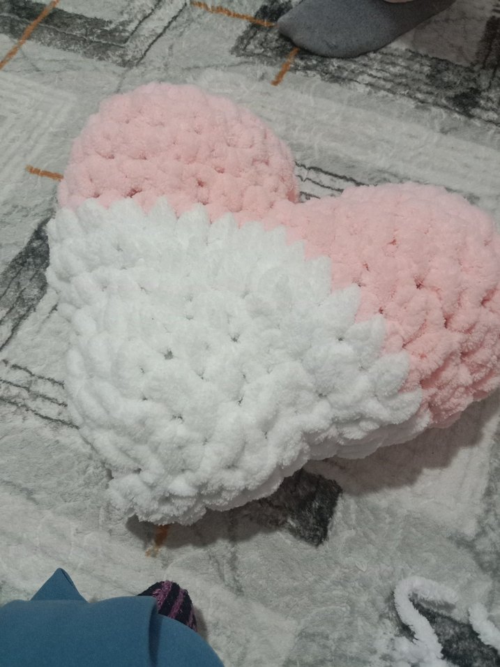 Pastel Renkli Örgü Çocuk Yastığı marka temsili - Görsel 4