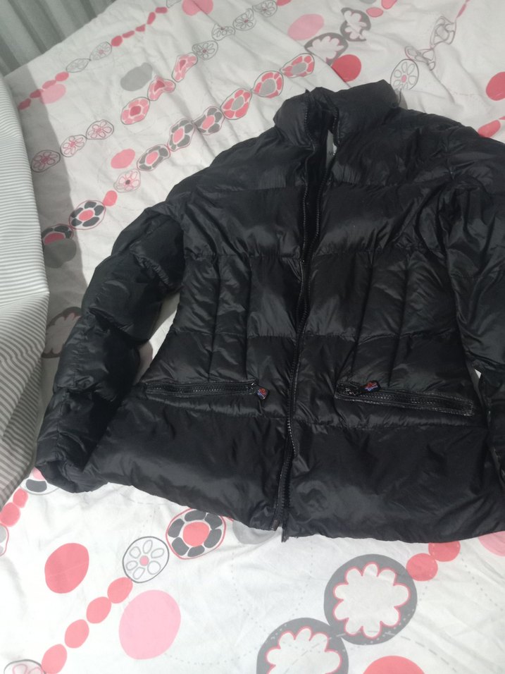 Siyah Kısa Kadın Kışlık Mont - Görsel 4