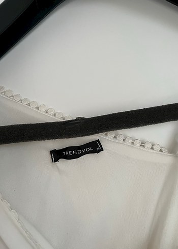 Beyaz Midi Mini Gelinlik V Yaka - Görsel 4