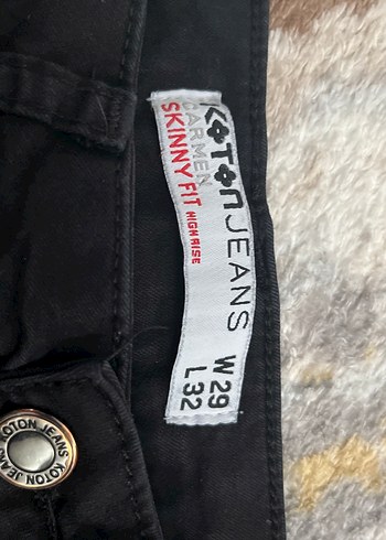 Dar Kesim Siyah Midi Boy Kadın Kot Pantolon - Görsel 2