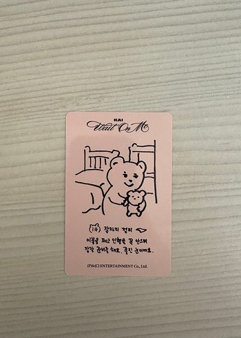 Diğer Exo Kai Photocard