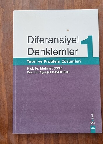 Diferansiyel Denklemler 1