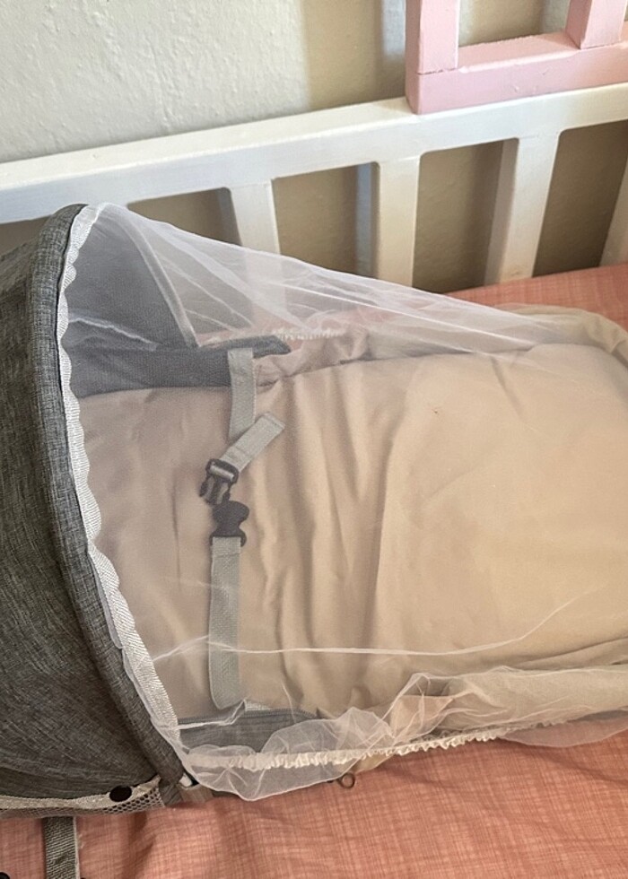 Çantalı anne yanı yatağı - Görsel 5