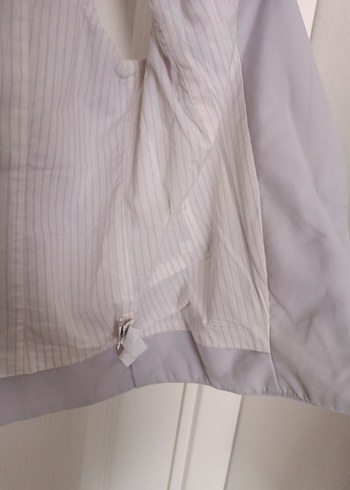Misist Açık Gri Kadın Kolsuz Blazer Ceket Kolsuz 36/ Small beden - Görsel 7