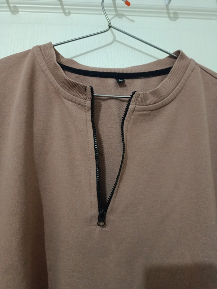 Pamuk-Polyester Kadın Sweatshirt 36/38 - Görsel 3