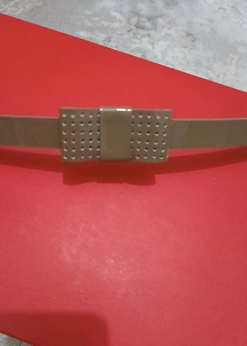 Hobbs Marka Gerçek Rugan Deri Kadın Kemeri M beden - Görsel 4