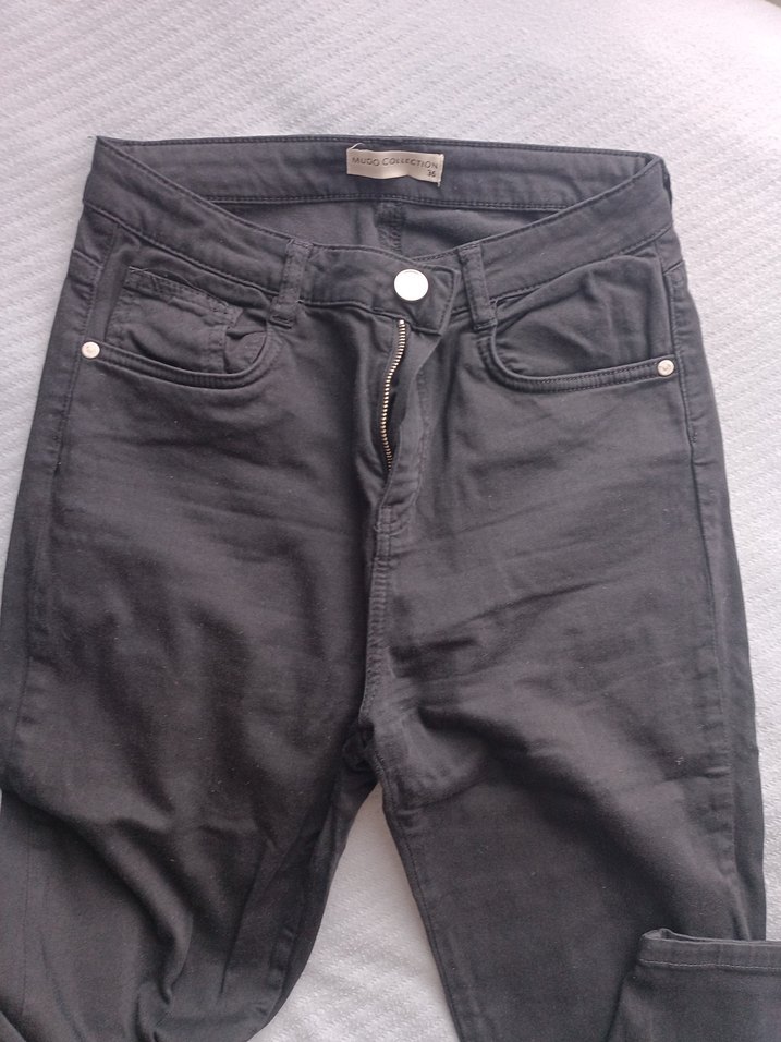 Mudo Likralı Siyah Kadın Skinny Jeans S - Görsel 2