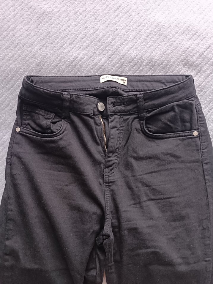 Mudo Likralı Siyah Kadın Skinny Jeans S - Görsel 5