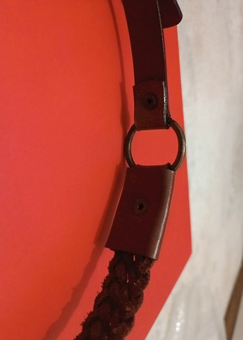 Hakiki Deri Kahverengi Kadın Kemeri XS - Görsel 4