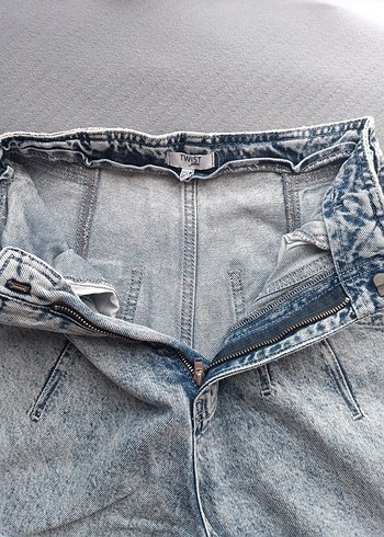 Twist Marka Pamuklu Kadın Jeans 36 beden - Görsel 6