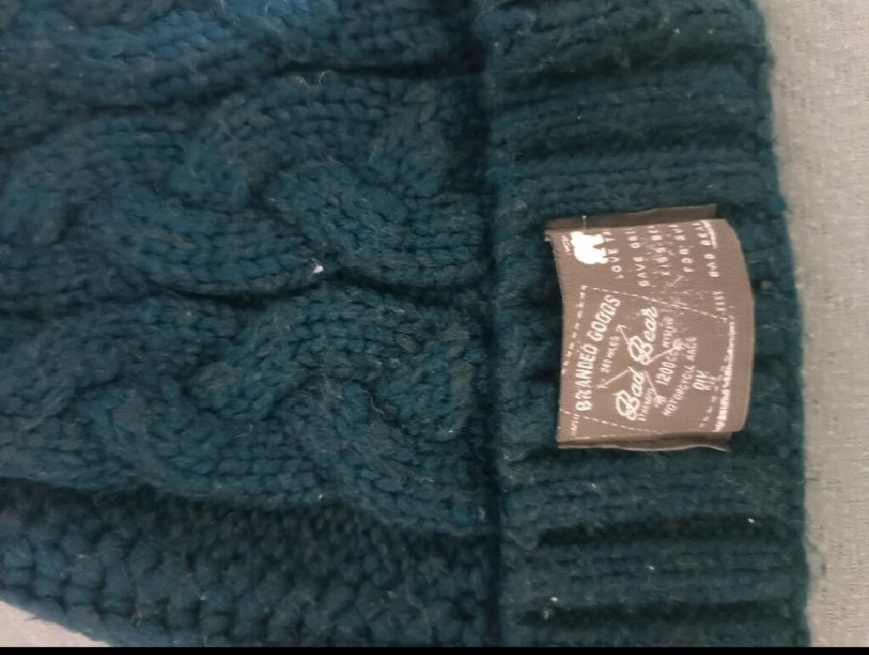 Bad Bear Soft Akrilik Lacivert Kadın Örgü Bere - Görsel 2