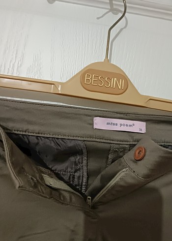 Miss Poem Pamuklu Klasik Kadın Pantolonu - Görsel 4