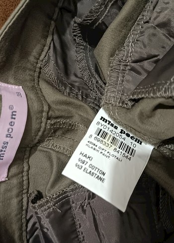 Miss Poem Pamuklu Klasik Kadın Pantolonu - Görsel 7