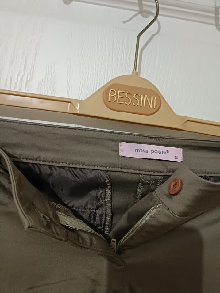 Miss Poem Pamuklu Klasik Kadın Pantolonu - Görsel 4