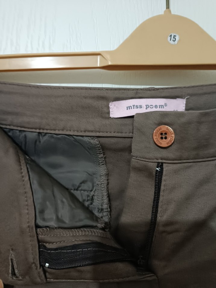 Miss Poem Pamuklu Klasik Kadın Pantolonu - Görsel 4