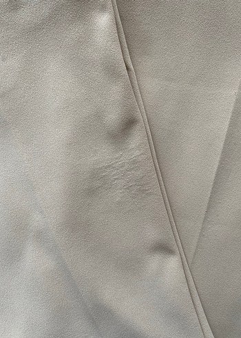 Bej Midi Kadın Kumaş Pantolon - Görsel 4