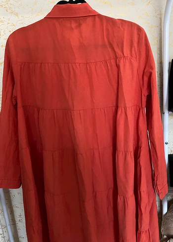 Kırmızı Uzun Kollu  Gömlek - Görsel 5