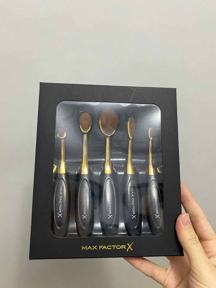 Max Factor Kaşık Makyaj Fırça Seti Altın Renk - Görsel 5