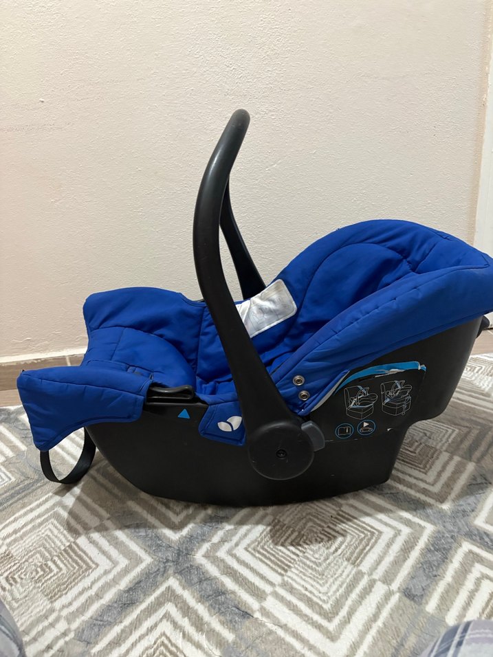 Koyu Mavi Bebek Oto Koltuğu - Görsel 4