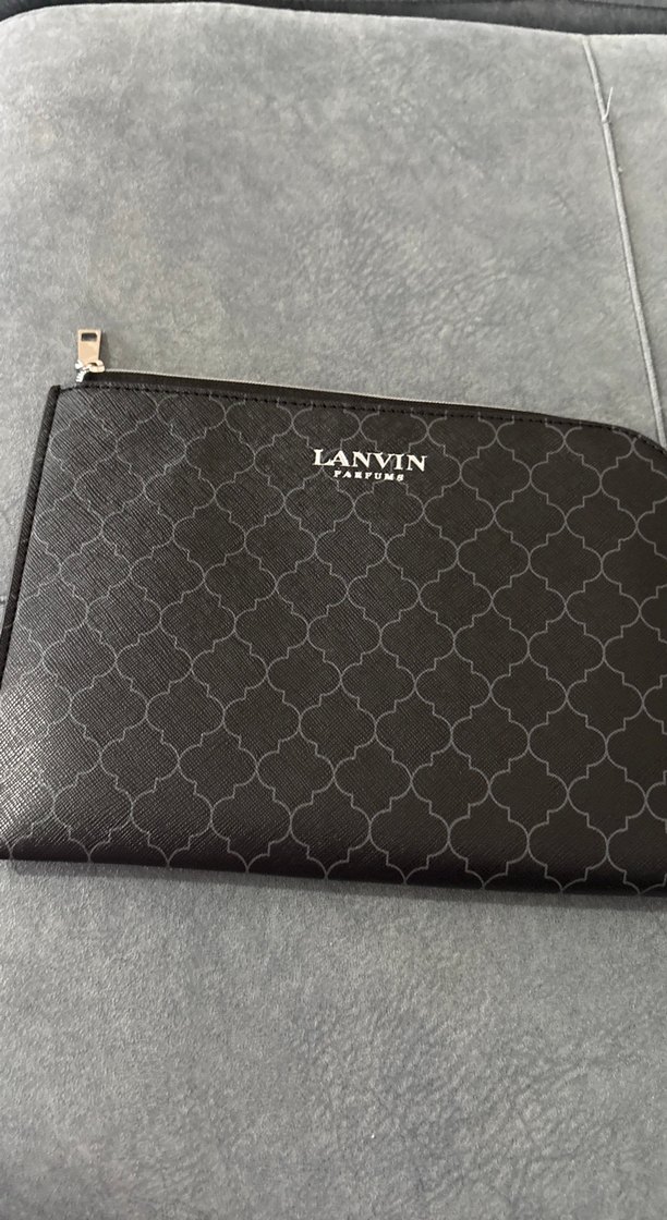 Fermuarlı Siyah Kadın Clutch Çanta - Görsel 2