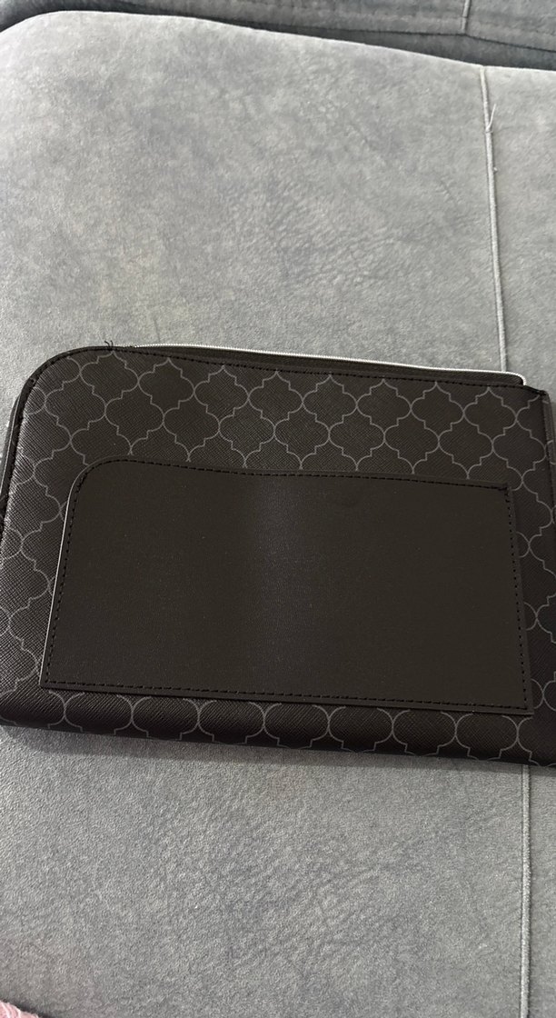 Fermuarlı Siyah Kadın Clutch Çanta - Görsel 4