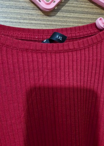 kırmızı Kollu Tunik - Görsel 2