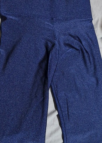 Parlak Mavi Kadın Spor Tayt - Görsel 3