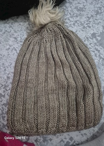 Renkli Nakışlı Örgü Çocuk Bere - Görsel 20