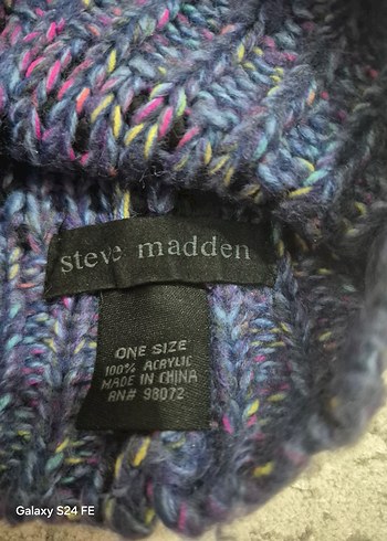 Renkli Nakışlı Örgü Çocuk Bere - Görsel 17