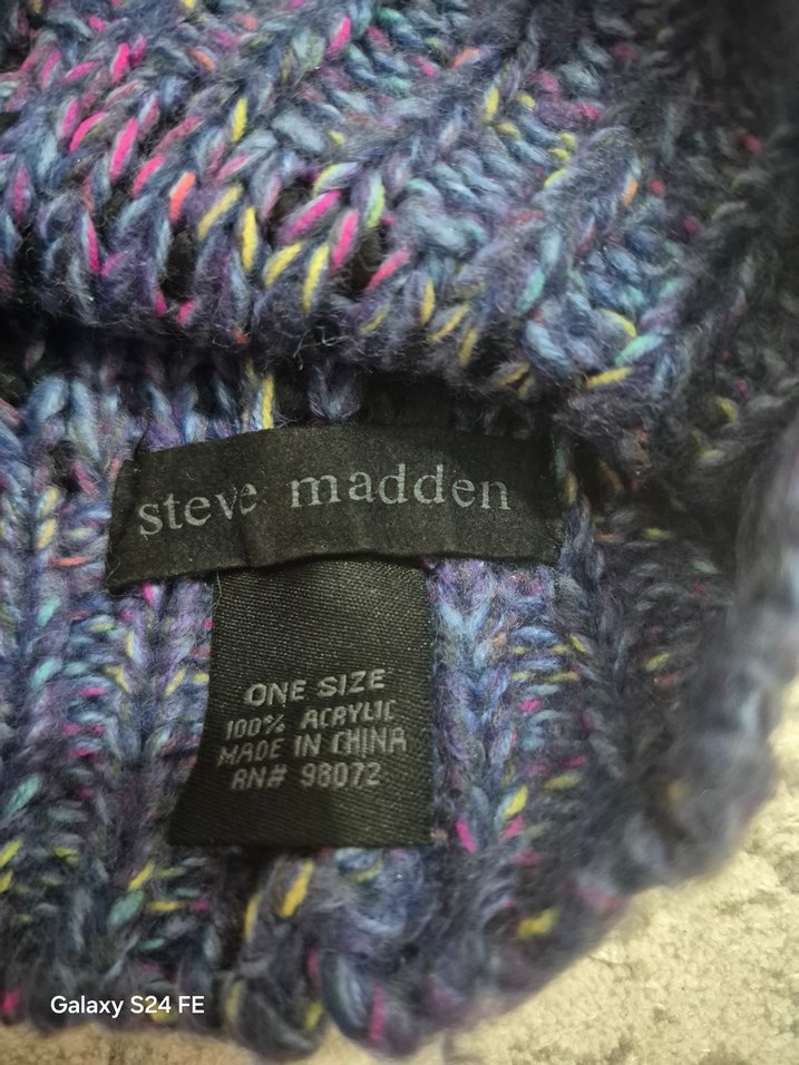 Kadın Çok Renkli Örgü Bere - Görsel 2