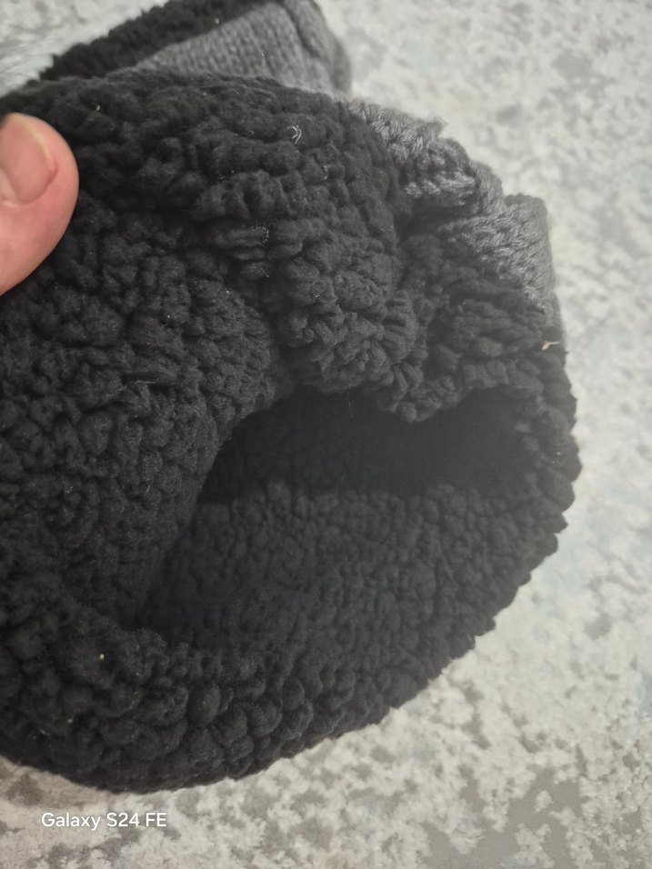 Gri Örgü Kadın Bere ve Boyunluk Seti - Görsel 5