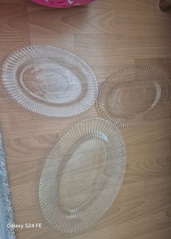 Bohem Tarzı Cam Tabak - Görsel 2