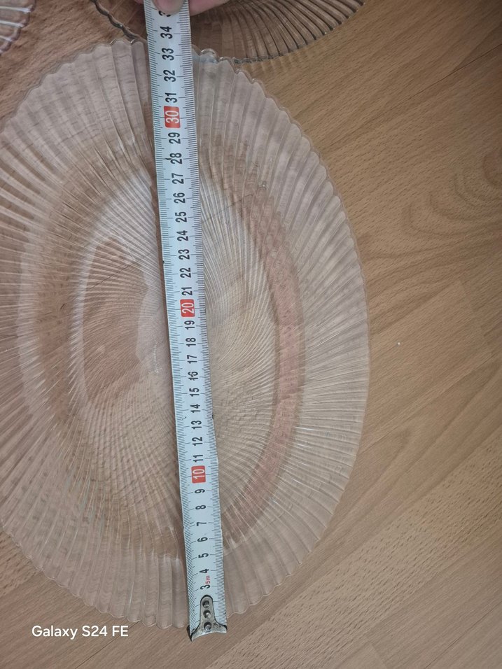 Bohem Tarzı Cam Tabak - Görsel 3