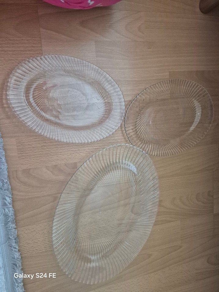 Bohem Tarzı Cam Tabak - Görsel 2